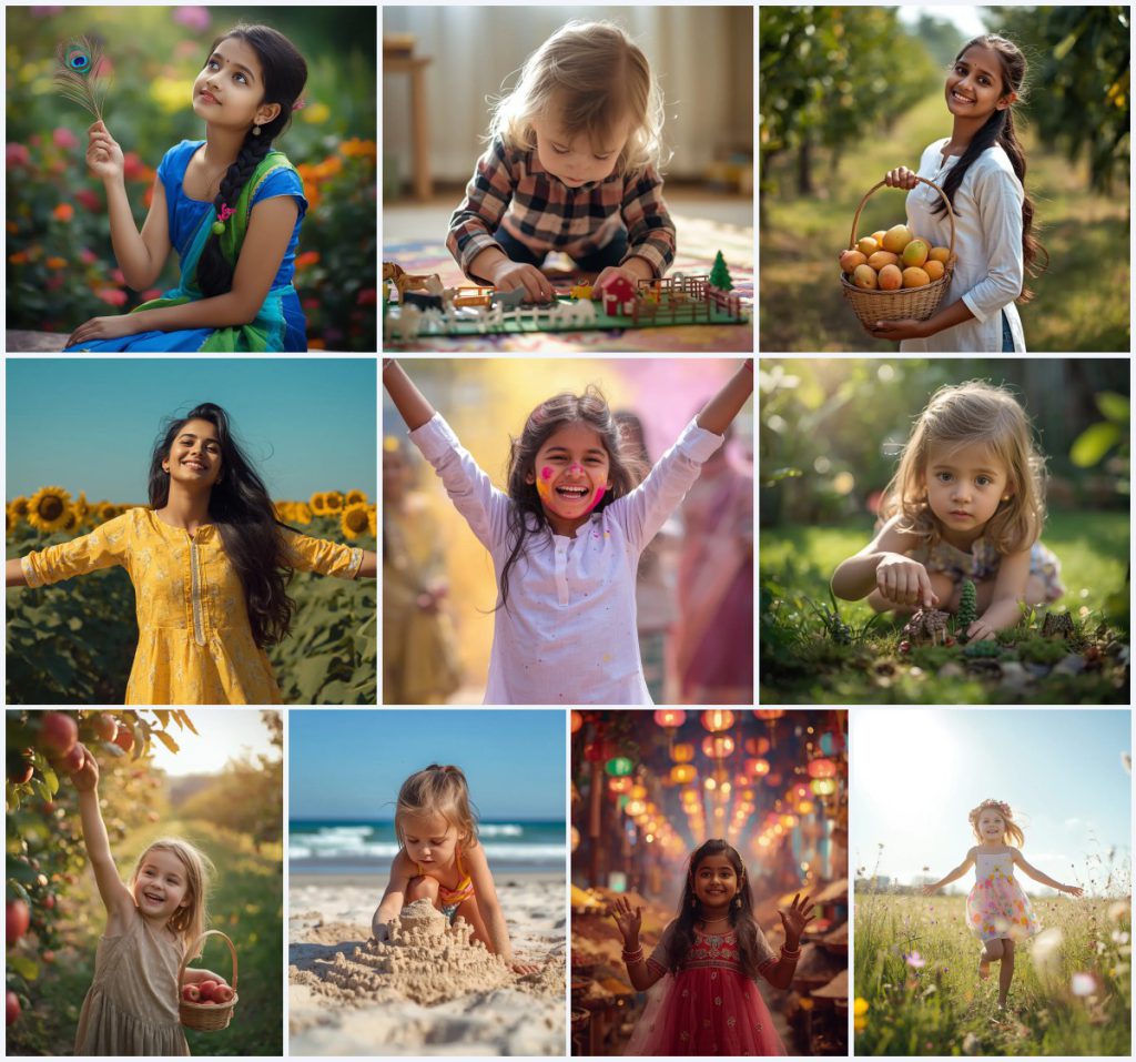 Best 10 Aesthetic Girl’s AI Prompts for Dreamy Boho Chic Outdoor Portraits | trending prompt in instagram ai photo