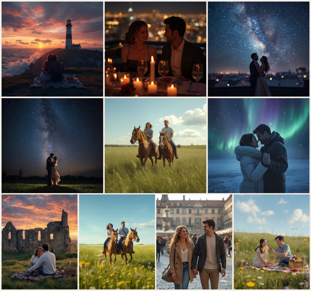 New 10 Horseback Riding Couple AI Prompts for Rustic Farm Adventures with Country Charm